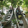 undergrads in a boat